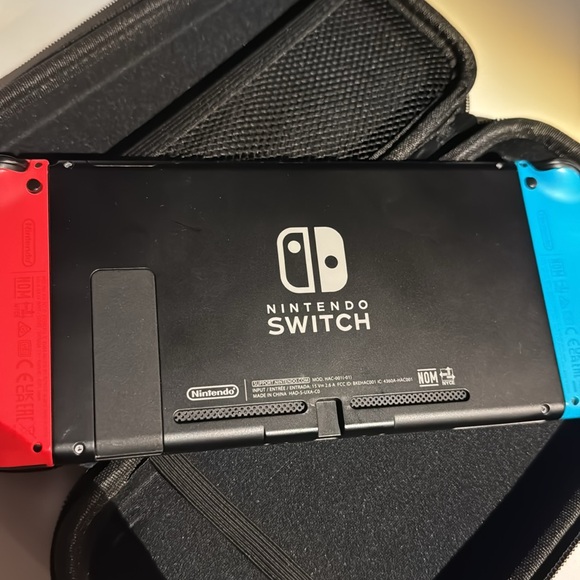 Nintendo Handheld Console - Red and Blue